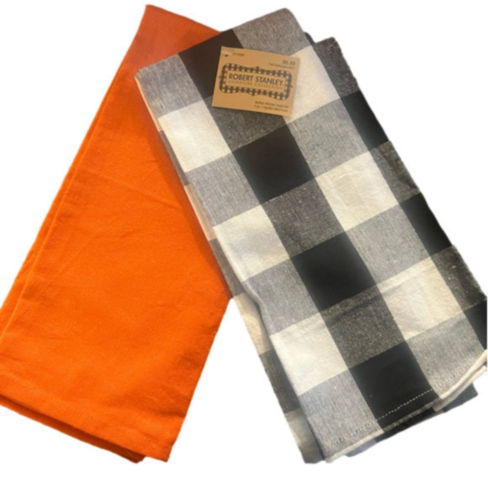 Dish towels-set of 2 (BUNDLE-2 sets included)